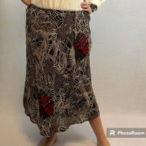 Caroll Reed Brown Skirt